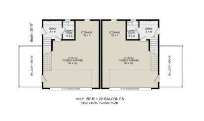First Floor for House Plan #940-01241