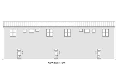 Modern House Plan #940-01243 Elevation Photo