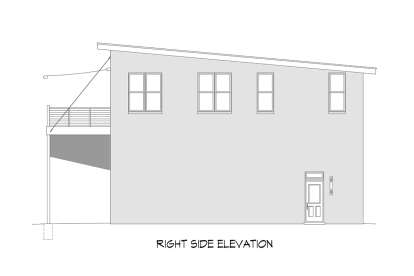 Modern House Plan #940-01243 Elevation Photo