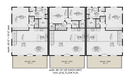 Main Floor for House Plan #940-01243
