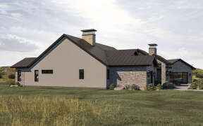 Contemporary Plan - 3,584 Square Feet, 3 Bedrooms, 2.5 Bathrooms