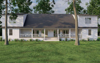 Modern Farmhouse House Plan #8318-00407 Elevation Photo