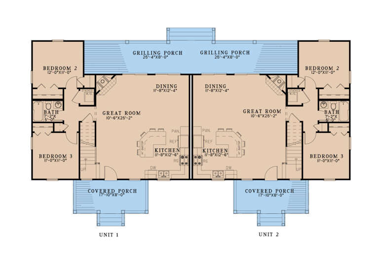 House Plan House Plan #32484 Drawing 1