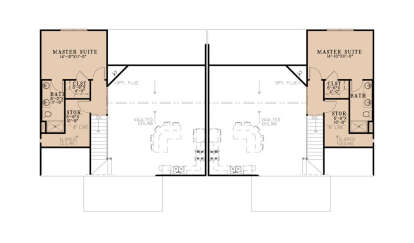 Second Floor for House Plan #8318-00407