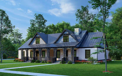Craftsman House Plan #8318-00408 Elevation Photo