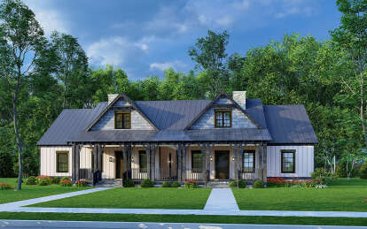 Craftsman House Plan #8318-00408 Elevation Photo
