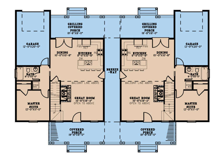 House Plan House Plan #32485 Drawing 1