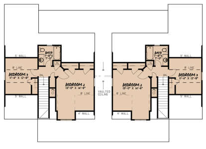 Second Floor for House Plan #8318-00409