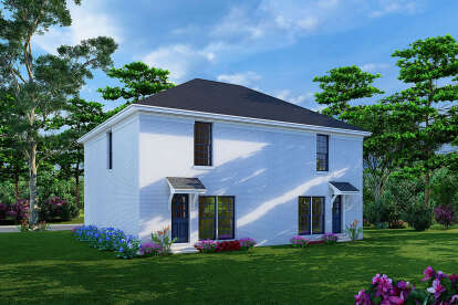 European House Plan #8318-00410 Elevation Photo