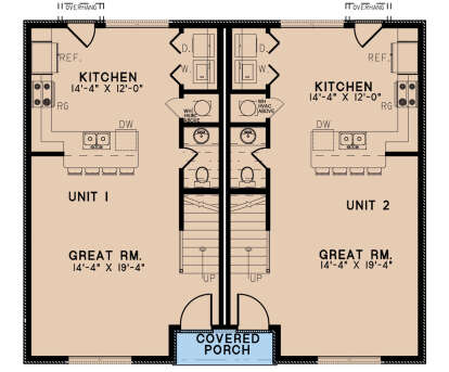 Main Floor  for House Plan #8318-00410