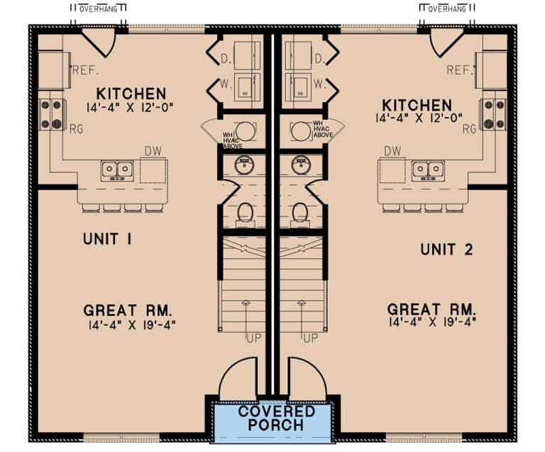House Plan House Plan #32487 Drawing 1