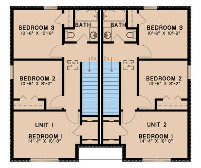 Second Floor for House Plan #8318-00410