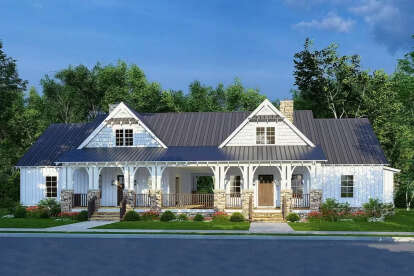 Craftsman House Plan #8318-00411 Elevation Photo