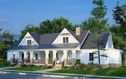 Craftsman House Plan #8318-00411 Elevation Photo