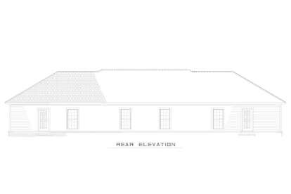 Traditional House Plan #110-01119 Elevation Photo