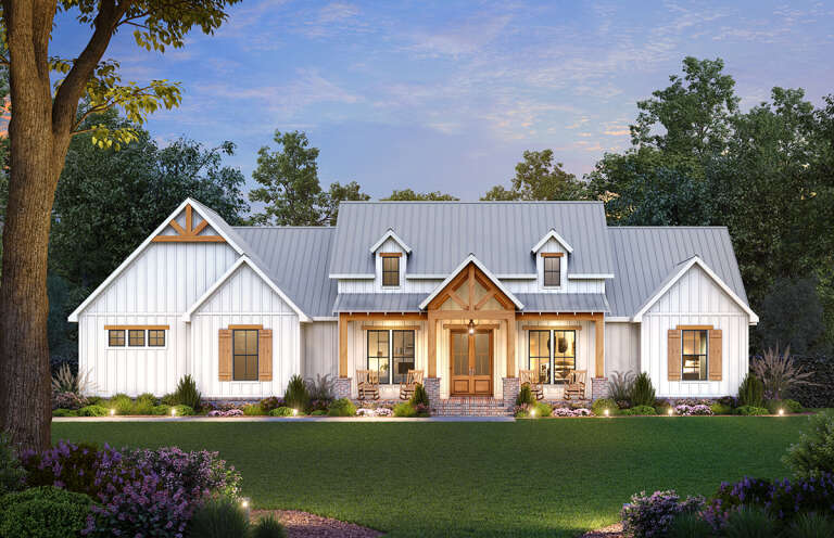 House Plan House Plan #32491 Front Elevation 