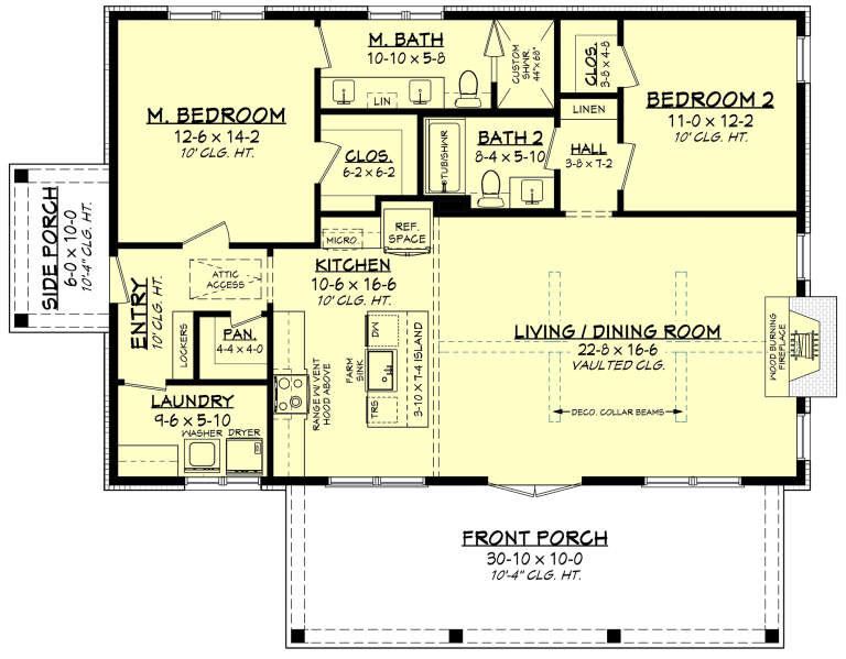 House Plan House Plan #32492 Drawing 1