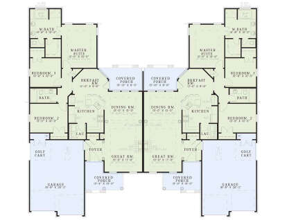 Main Floor  for House Plan #110-01121