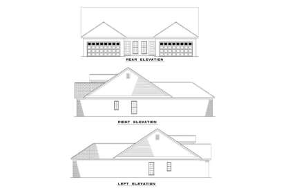 Traditional House Plan #110-01122 Elevation Photo