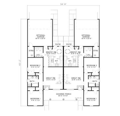 Main Floor  for House Plan #110-01122
