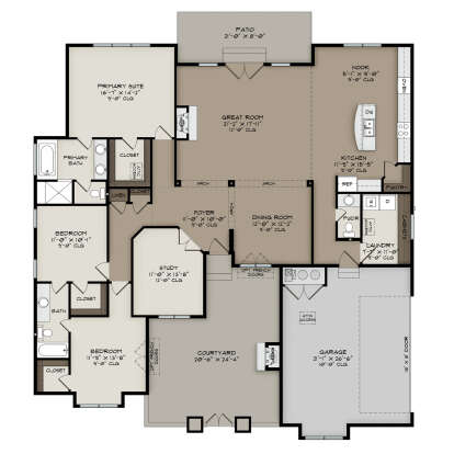 Main Floor  for House Plan #5387-00001