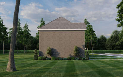 European House Plan #110-01123 Elevation Photo