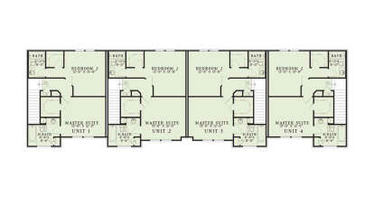 Second Floor for House Plan #110-01123