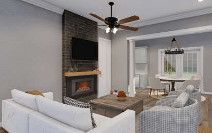 European House Plan #110-01123 Additional Photo