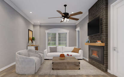 European House Plan #110-01123 Additional Photo