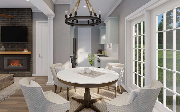European Fourplex Plan - 1,286 Square Feet, 2 Bedrooms, 2.5 Bathrooms ...