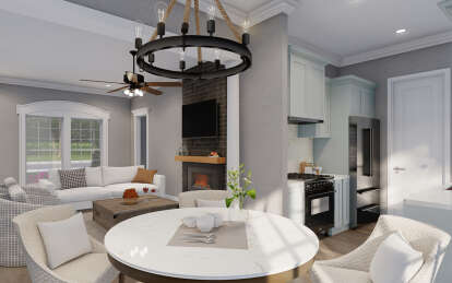 European House Plan #110-01123 Additional Photo
