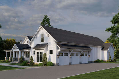 Modern Farmhouse House Plan #8318-00412 Elevation Photo