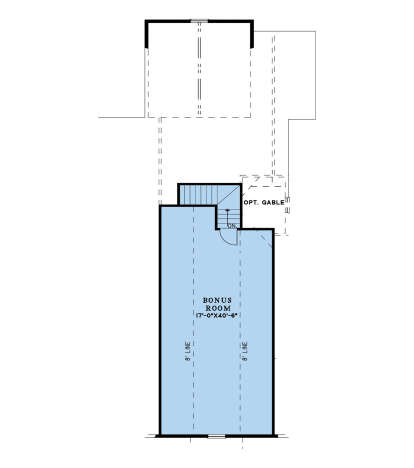 Bonus Room for House Plan #8318-00412