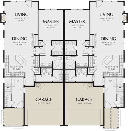 Main Floor  for House Plan #2559-01078