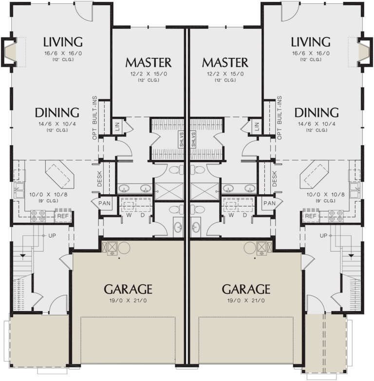 House Plan House Plan #32500 Drawing 1