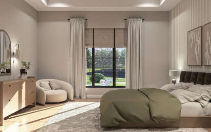 house リスト ③ Modern Transitional Plan - 2,574 Square Feet, 3