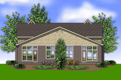Craftsman House Plan #2559-01079 Elevation Photo