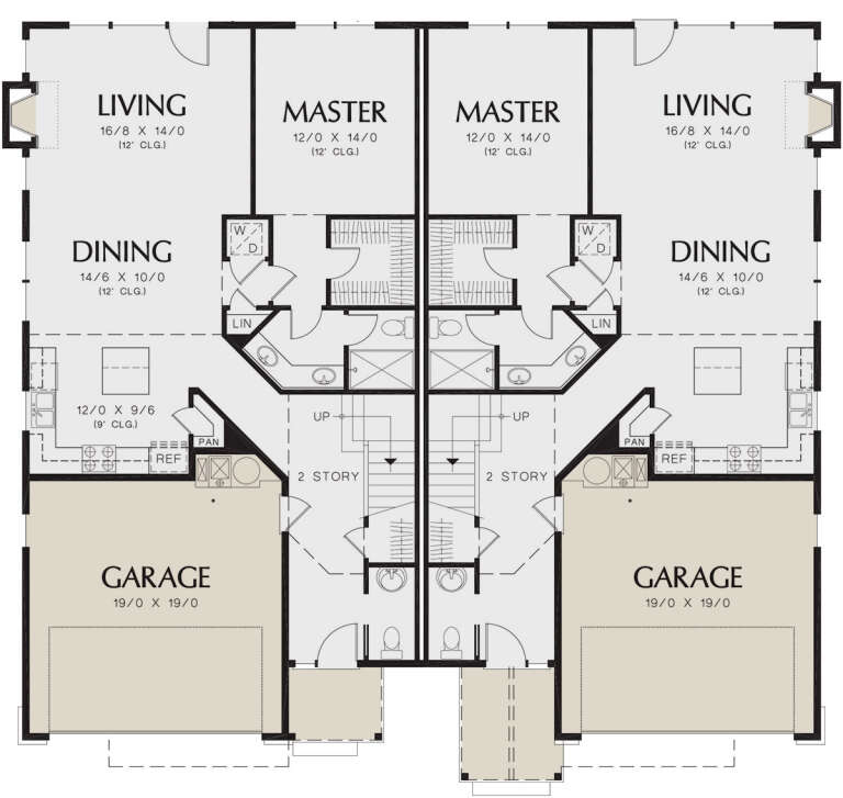 House Plan House Plan #32502 Drawing 1