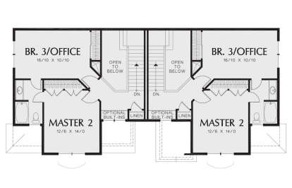 Second Floor for House Plan #2559-01079
