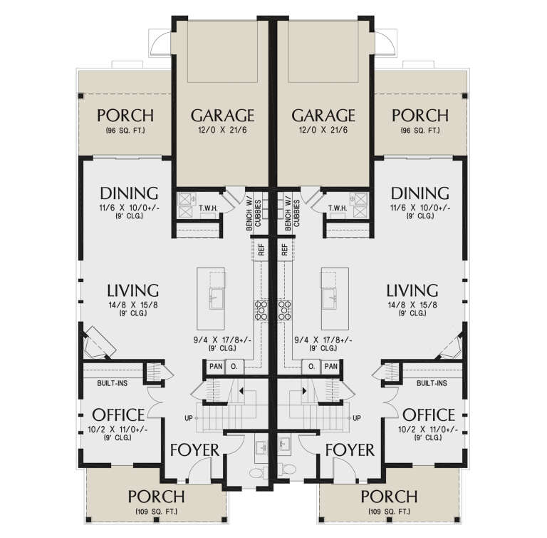 House Plan House Plan #32503 Drawing 1