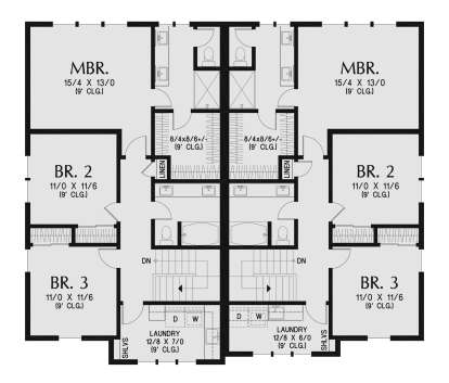 Second Floor for House Plan #2559-01080