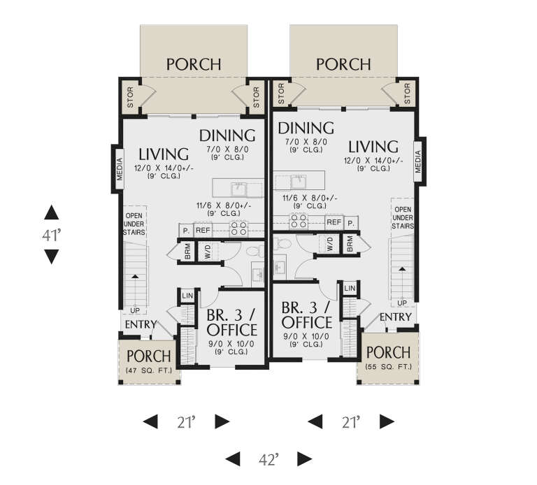 House Plan House Plan #32504 Drawing 1