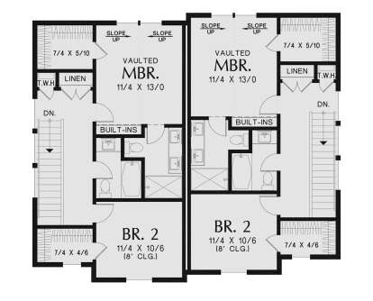 Second Floor for House Plan #2559-01081