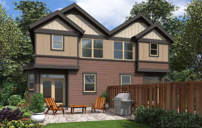 Craftsman House Plan #2559-01082 Elevation Photo