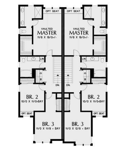 Second Floor for House Plan #2559-01082