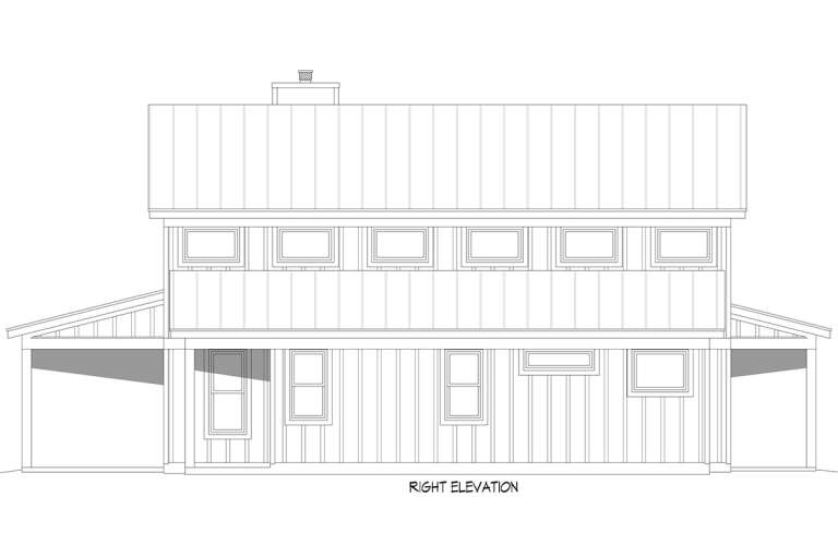 Barn Plan - 1,761 Square Feet, 3 Bedrooms, 2 Bathrooms | Floor Plan ...
