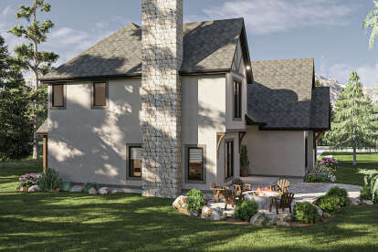 Tudor House Plan #963-01111 Elevation Photo