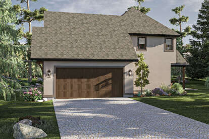 Tudor House Plan #963-01111 Elevation Photo