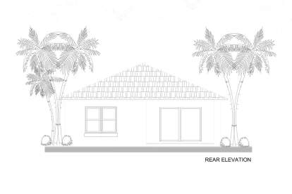 Ranch House Plan #168-00010 Elevation Photo