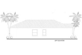 Ranch House Plan #168-00010 Elevation Photo